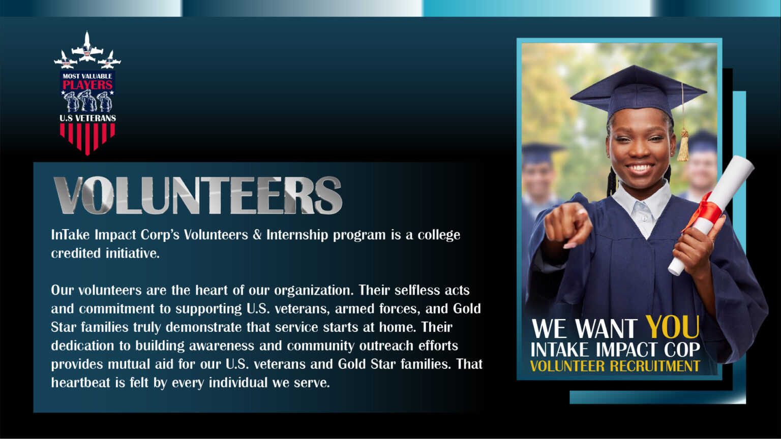 Volunteer & Internship Program - We Want You